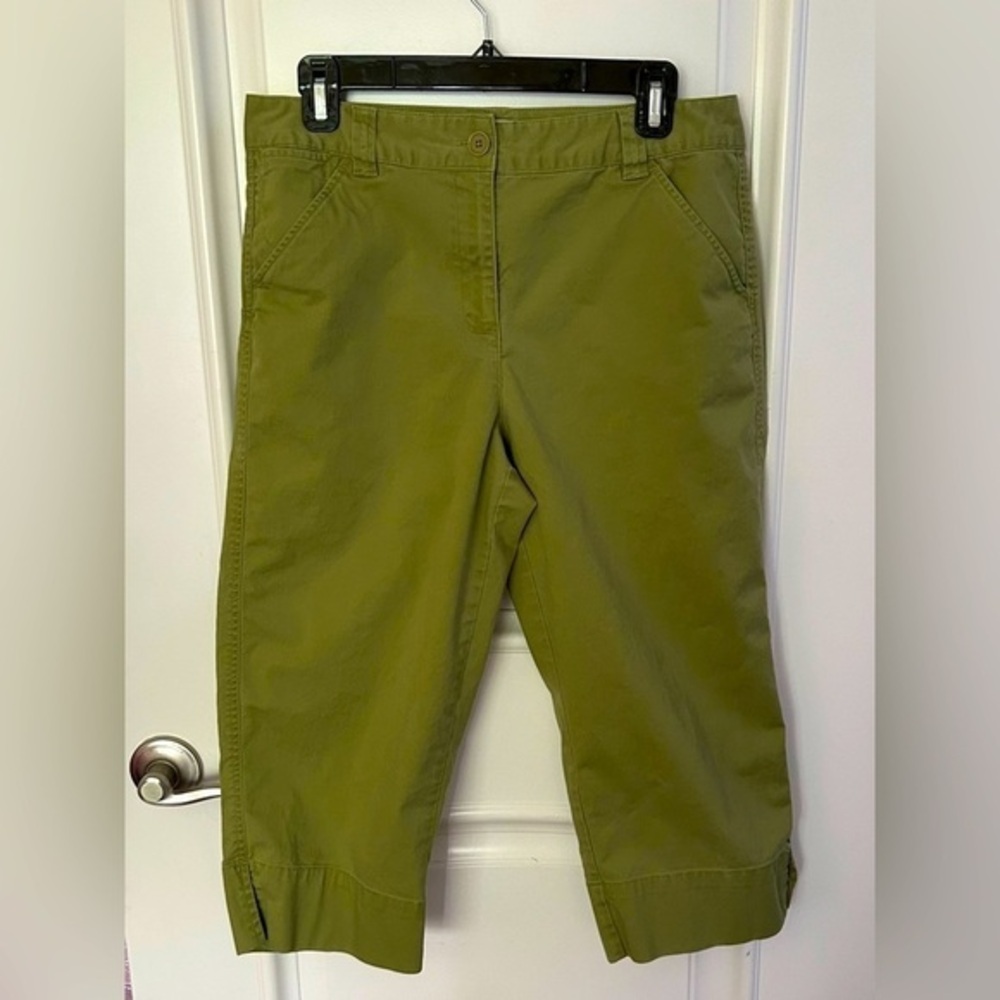 Talbots Petite Stretch Capri Pants